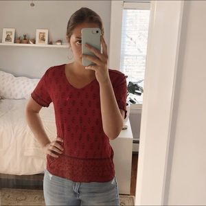 NWOT Paisley Top